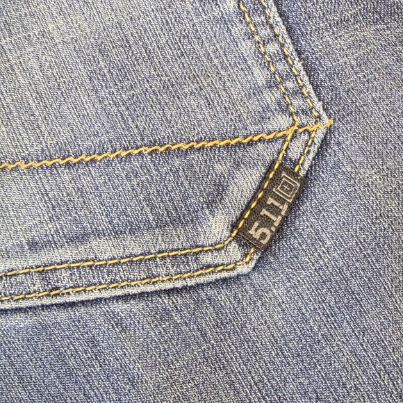 511 Tactical Defender Flex Jeans 32x34 Blue Denim Stretch - Picture 5 of 12